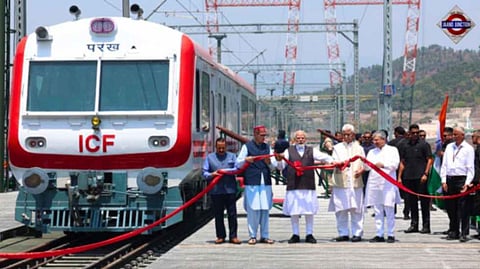 Kashmir to Kanyakumari rail connectivity now a reality: PM Modi