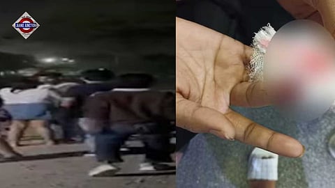 Group of girls harassed by several boys late at night in Raipur.