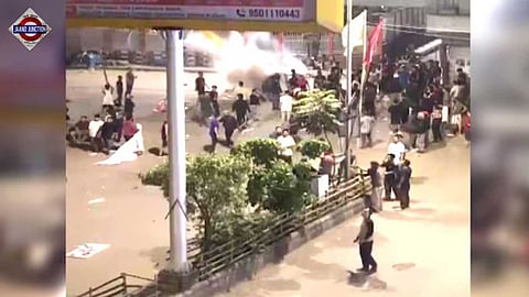 Violence erupts in Manipur over arrest of Arambai Tenggol leader.