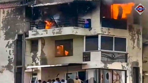 Father, two children jump to death while escaping fire at home in Delhi's Dwarka