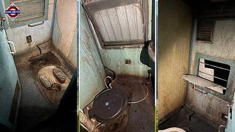 BSF was allotted train with damaged windows, doors and toilets.