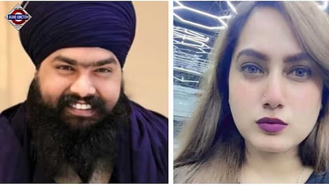 The mastermind, Amarinder Singh Manro (L) is the mastermind of the murder of influencer Kanchan Kumari, also known as Kamal Kaur.