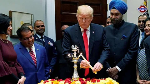 US state's Diwali gift: Now Hindus can freely display religious symbols