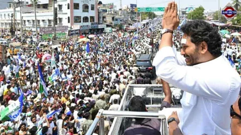 Case against Jagan Reddy after party supporter crushed under convoy car in Andhra Pradesh