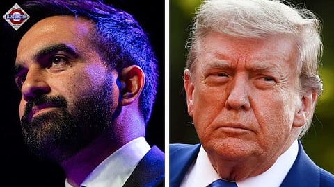 Donald Trump and Zohran Mamdani