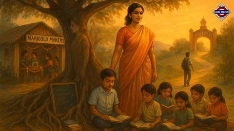 Flowers of Change: Anjali's Rise