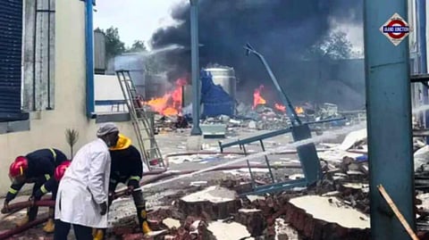 Massive Blast at Hyderabad Chemical Plant Claims 12 Lives, Injures 30