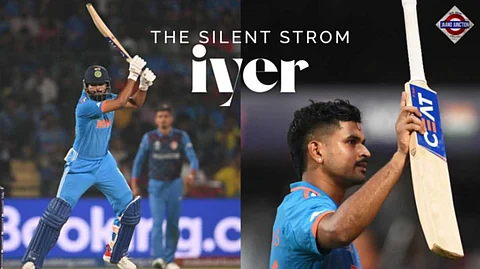 ‘THE SILENT STORM’ SHREYAS IYER - CALM AT CREASE, CHAOS AT SCOREBOARD