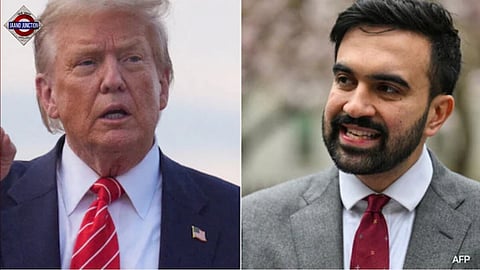 Donald Trump and Zohran Mamdani