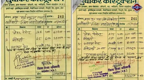 Madhya Pradesh School Paint Job Raises Eyebrows with 233 Workers for 4 Litres of Paint