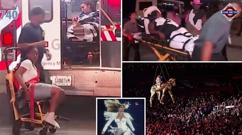 Chaos at Beyonce's Atlanta Concert: Stampede Injures Nine After Escalator Malfunction
