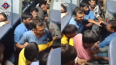 Indian Railways Passenger Gets Beaten After Complaining About Overcharged Food.