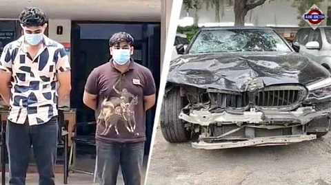 5-Year-Old Girl Dies in Noida as Speeding BMW Hits Scooter from Wrong Side