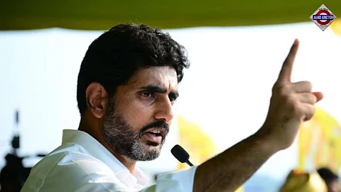 Nara Lokesh Blames Political Rivals for Fueling Andhra-Telangana Water Dispute