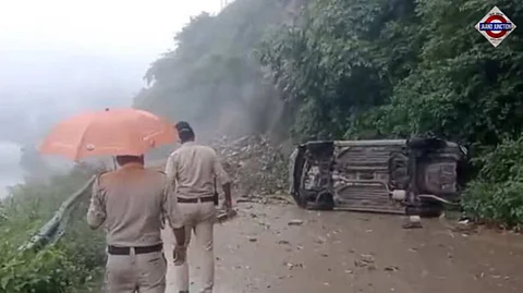 Chandigarh-Manali Highway Collapses Amidst Deadly Monsoon Season