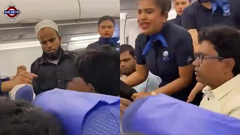 The man who was slapped by his fellow passenger has gone missing from Kolkata airport.