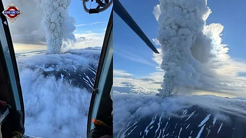 Massive Volcanic Eruption After 450 Years