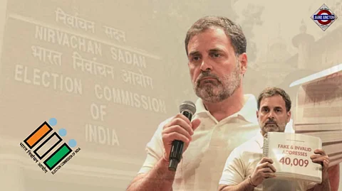 ECI Challenges Rahul Gandhi: Sign Declaration or Apologize Over Voter Fraud Claims