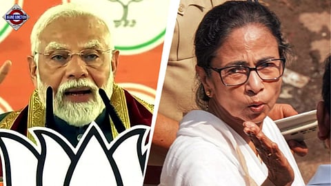 PM Modi and Mamata Banerjee