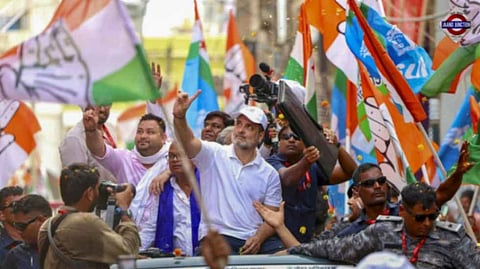 PM Modi, mother abused during Rahul Gandhi's Bihar rally, BJP seeks apology