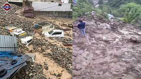 Another flash floods hit Jammu and Kashmir's Ramban area.