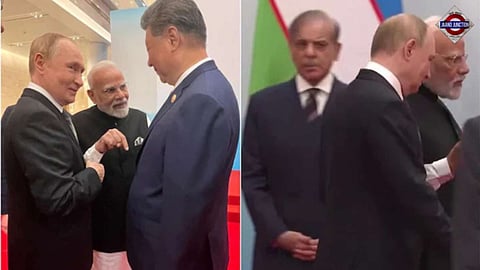 Video: PM Modi, Putin, Xi camaraderie at SCO summit; Shehbaz Sharif left on sidelines