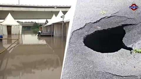 Relief camps flooded, flyover caves in, Swami Narayan Temple submerged as swollen Yamuna rages in Delhi-NCR