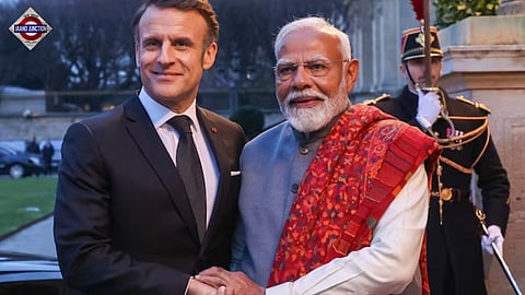 Macron and PM Modi discuss Ukraine-Russia war.