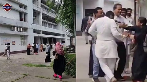 The woman accused her husband, in-laws of demanding dowry and assaulting her for giving birth to two daughters.