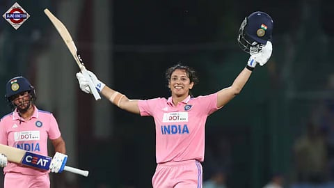 Smriti Mandhana breaks Virat Kohli's record for fastest Indian century in ODIs.