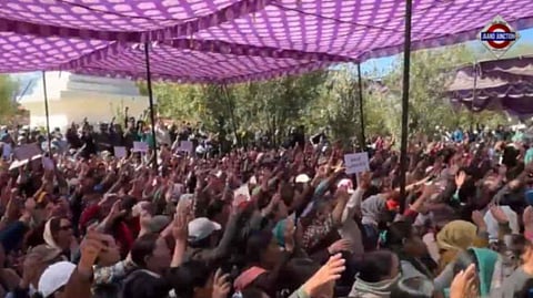 4 dead, 70 injured as Ladakh's statehood protests turn violent, curfew imposed