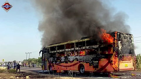 Jaisalmer Bus Fire