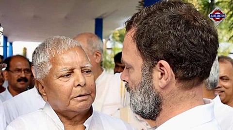 Rahul Gandhi dials Lalu Yadav to resolve Bihar seat-sharing deadlock
