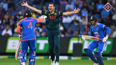 Josh Hazlewood & Mitchell Marsh Star As Australia Outclass India By 4 Wickets In 2nd T20I