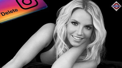 Britney Spears deletes her Instagram account.