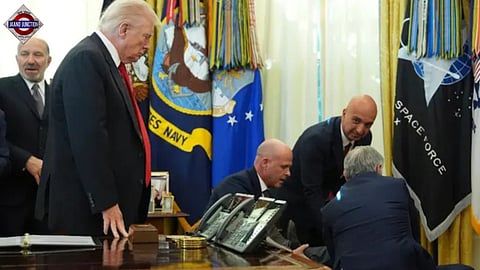 Novo Nordisk executive Gordon Findlay collapsed during an event about drug prices.