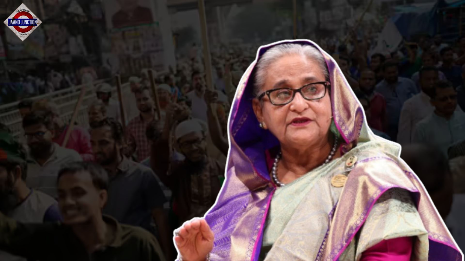 Sheikh Hasina also claimed Bangladesh being "turned into a militant state."
