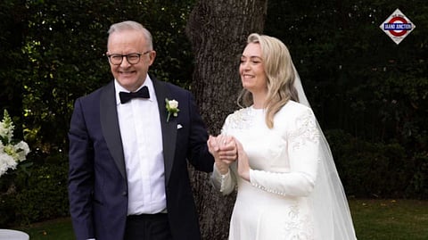 Anthony Albanese marries Jodie Haydon, is 1st Australian PM to be hitched in office