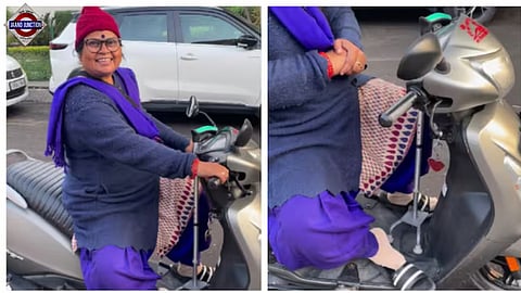 52-year-old paralysed Zepto delivery woman shows determination to work in inspiring video.