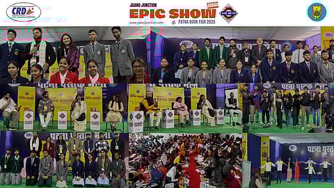 The EPIC Show wrapped up at the 41st CRD Patna Book Fair after wide student participation; prize distribution to be held on December 16.