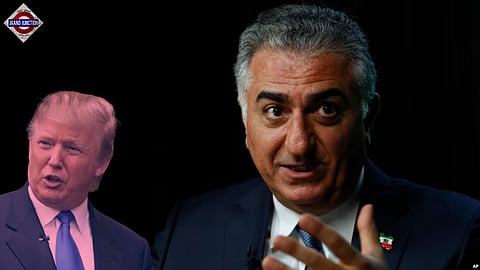 Iran’s exiled Crown Prince Reza Pahlavi thanks Donald Trump.
