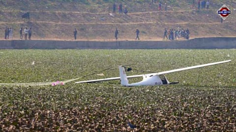 Air Force's microlight aircraft crashes in UP during training sortie, pilots safe