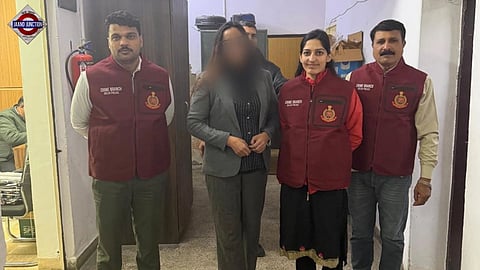 A special team formed and deployed in Vasant Vihar tracked and arrested the suspect.
