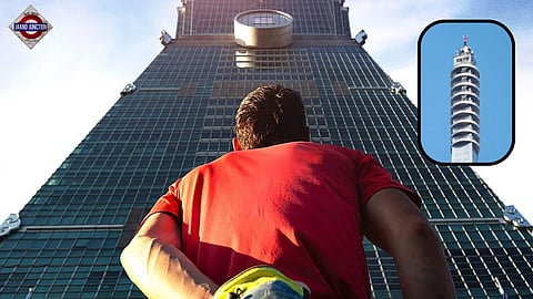 Honnold’s ascent, however, marked the first time the building was climbed completely free solo.