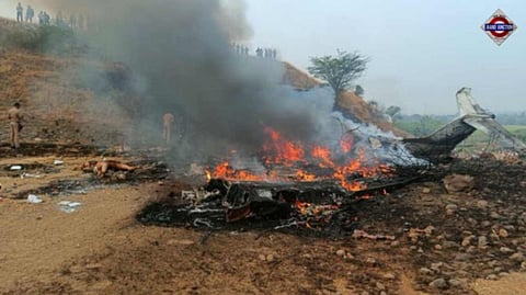 Ajit Pawar Plane Crash Described By Eyewitness: "Fell 100 Feet Before Runway"