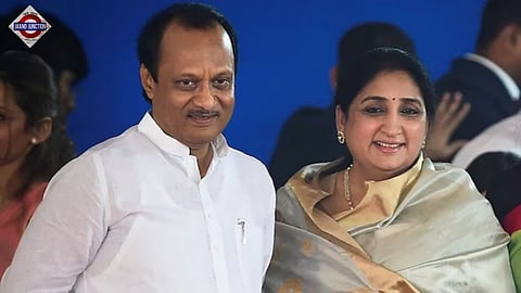 Ajit Pawar and Sunetra Pawar
