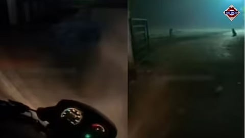 Video Grab: Delivery Agent Refuses Late-Night Graveyard Food Drop, Clip Goes Viral