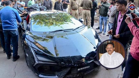 Driver behind Lamborghini wheel: Tycoon defends son, claims car malfunctioned
