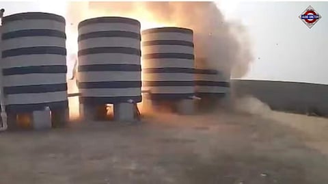 CCTV Captures Bhubaneswar Rooftop Blast That Killed Two; Illegal Bomb-Making Angle Under Probe