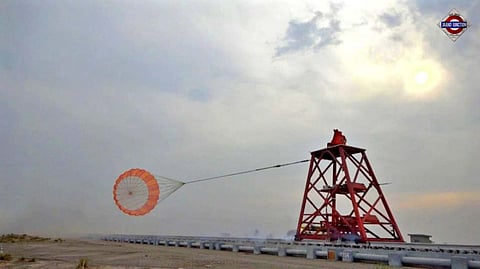 DRDO tests Gaganyaan's drogue parachute that will return astronauts to Earth